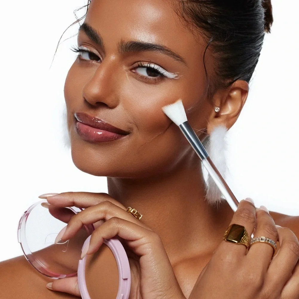 TYS Beauty HALO Angel Face Setting Powder | NEW | Sheer Tan | Skincare Infused
